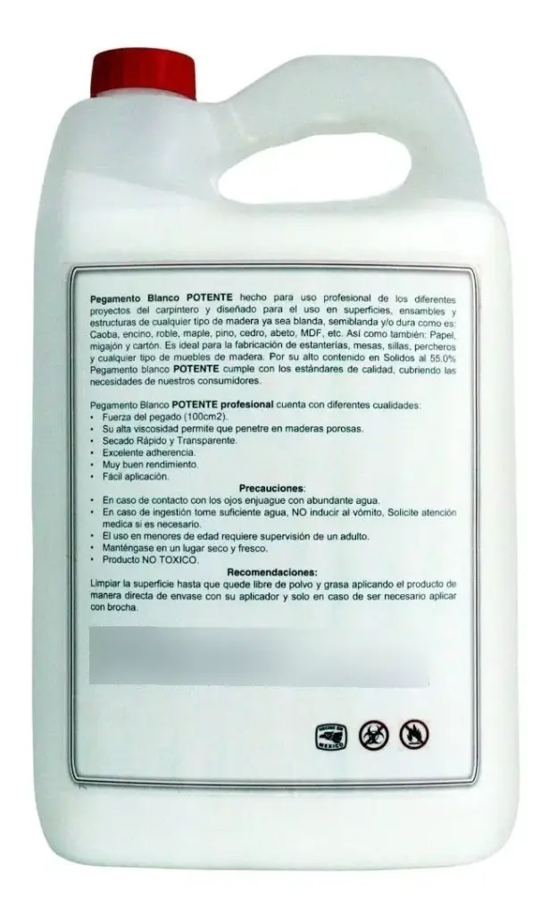Pegamento Blanco p/ madera Potente   