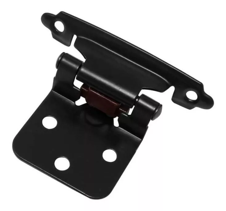 3153 Jgo. Bisagra Parche Negra Handy Home C/ T.