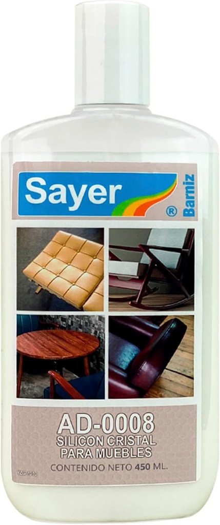 [AD-0008.20] AD-0008.20 Silicon Cristal Para Muebles