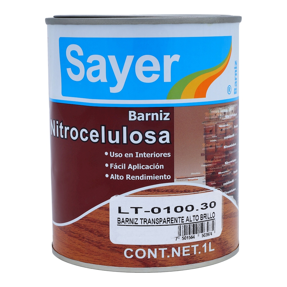 [LT-0100.30] LT-0100.30 Barniz Transparente Alto Brillo