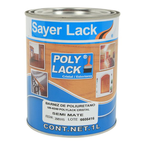 [UB-0240.30] UB-0240.30 Poly Lack Cristal Semi Mate