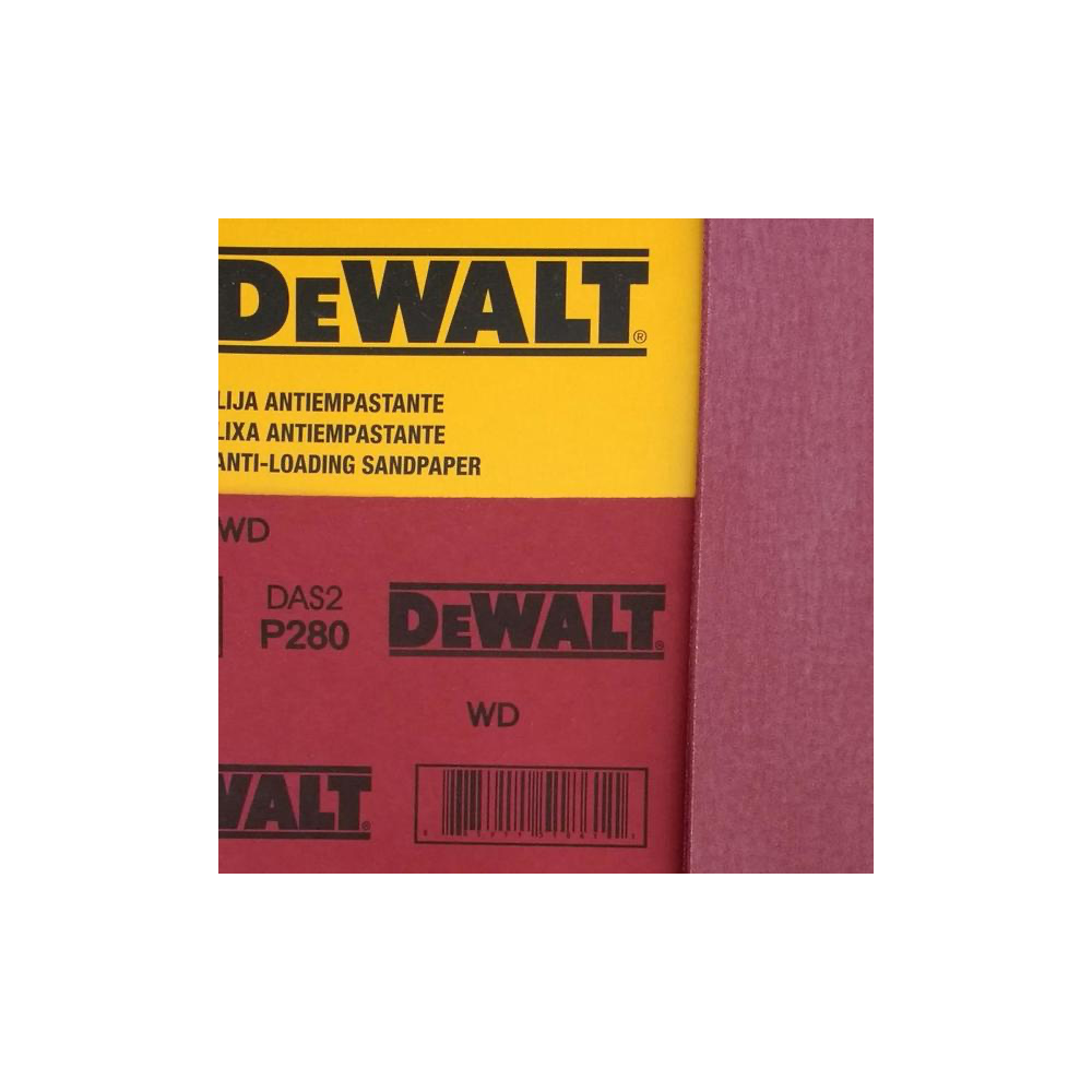 [LIJ-0002] Lija 500 roja Dewalt