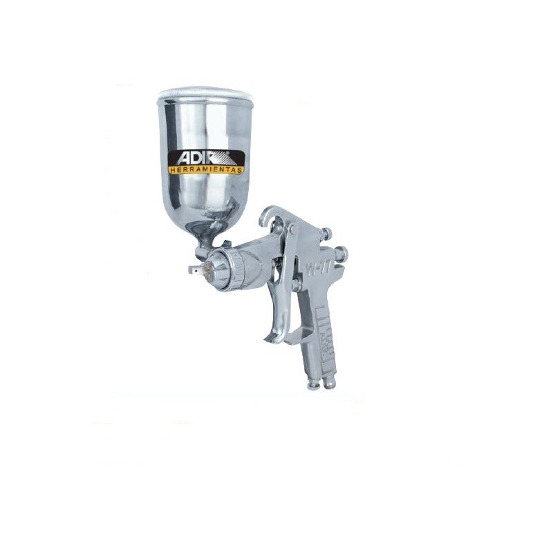 [TES-0134] Pistola de gravedad vaso de aluminio 400ml 662 B ADIR