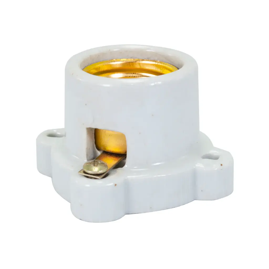 [TES-0177] Soquet Kley de porcelana cuadrado