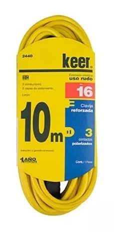 [TES-0192] Extensión Keer uso rudo 10mts