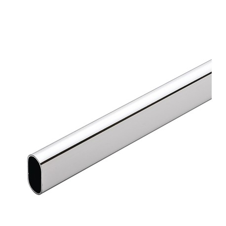 [SPH-0015] Tubo Ovalado Cromado 3M Eco Mp