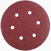 [SPH-0040] Disco De Lija Autoad. 5" G320 C/Ganchi Y Resp. De Papel (Uso Gral.) Fandelli