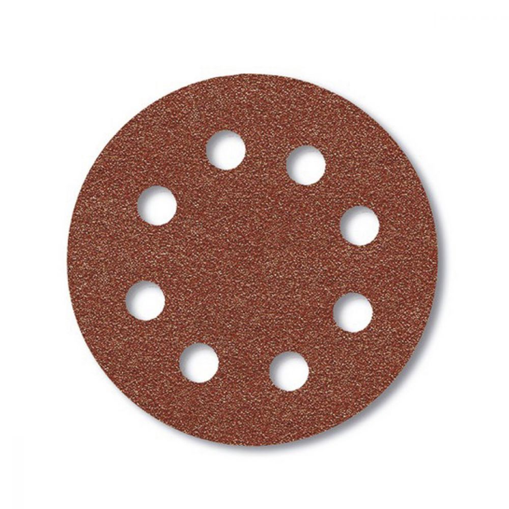 [SPH-0047] Disco De Lija Autoad. 5" G080 C/Ganchi Y Resp. De Papel (Uso Gral.) Fandelli